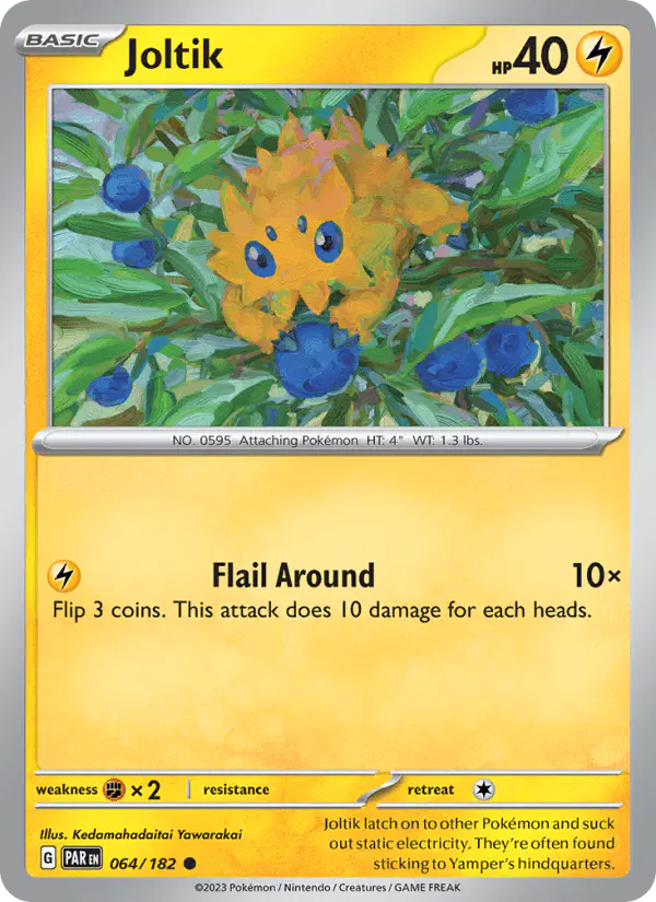 Carta Joltik 064/182 de Paradox Rift