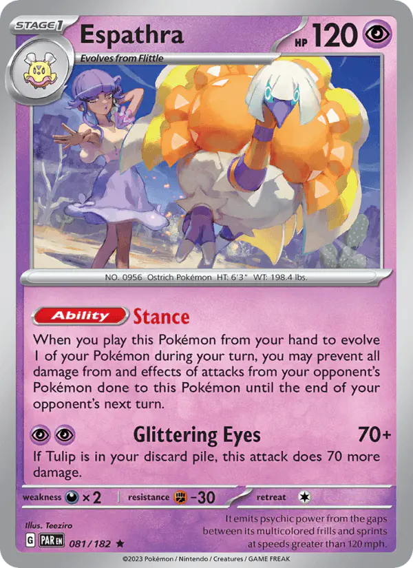 Carta Espathra 081/182 de Paradox Rift