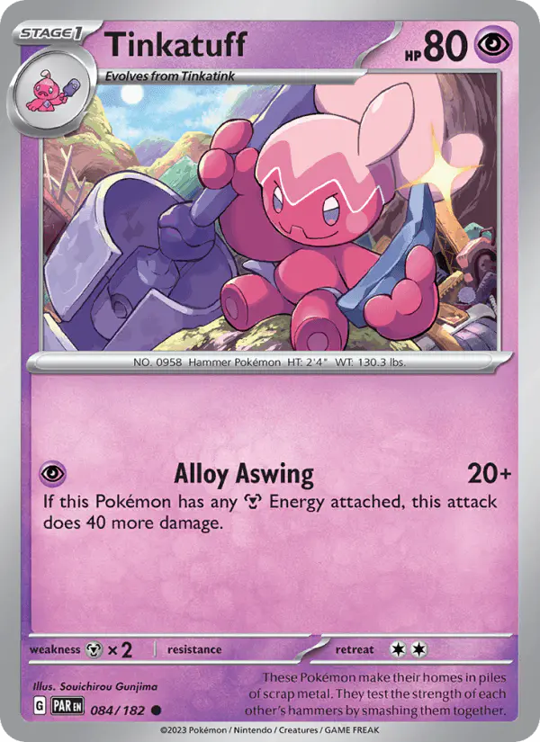 Carta Tinkatuff 084/182 de Paradox Rift