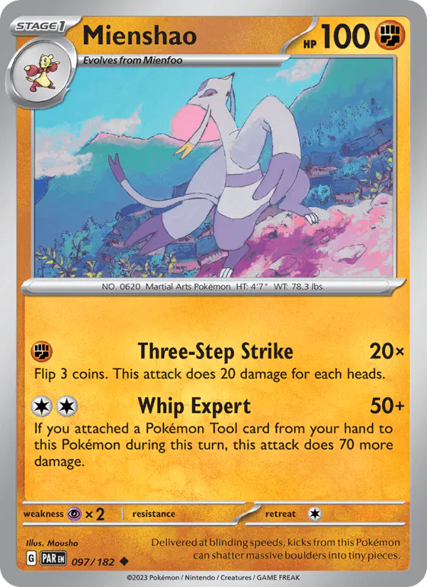 Carta Mienshao 097/182 de Paradox Rift