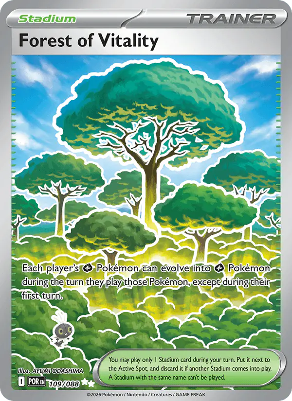 Carta Forest of Vitality 109/088 de Perfect Order