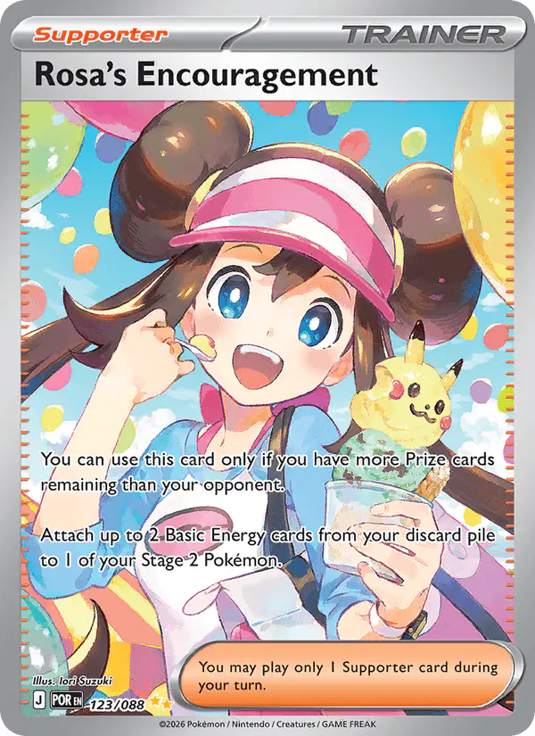 Carta Rosa's Encouragement 123/088 de Perfect Order