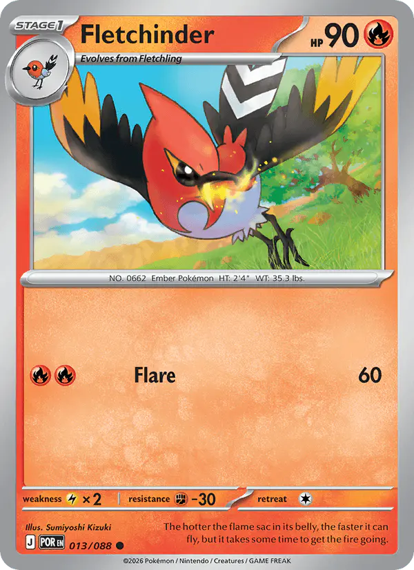 Carta Fletchinder 013/088 de Perfect Order