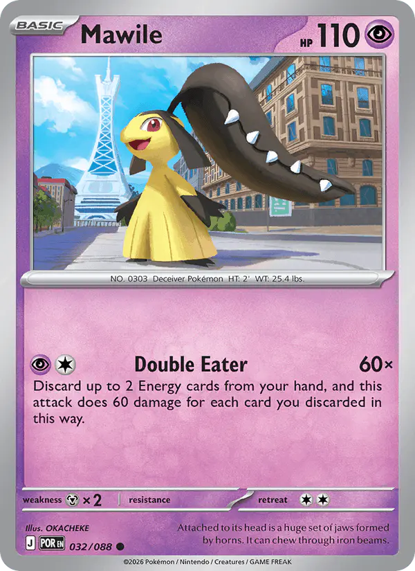 Carta Mawile 032/088 de Perfect Order