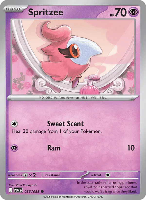 Carta Spritzee 035/088 de Perfect Order