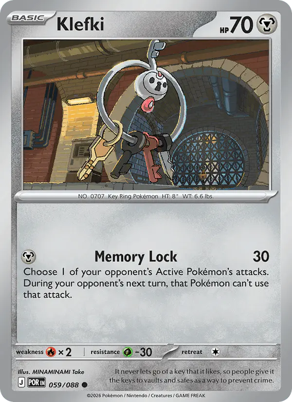 Carta Klefki 059/088 de Perfect Order
