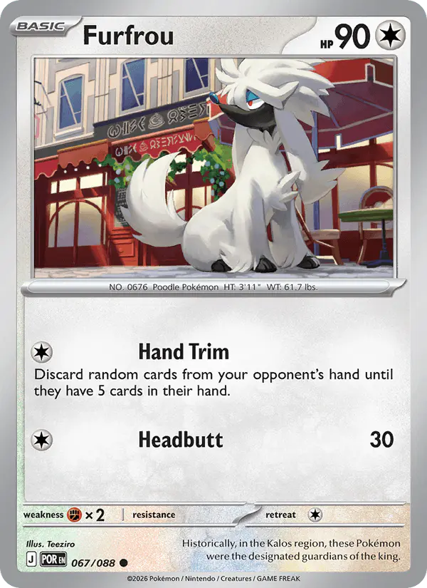 Carta Furfrou 067/088 de Perfect Order
