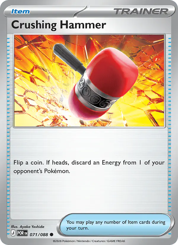 Carta Crushing Hammer 071/088 de Perfect Order
