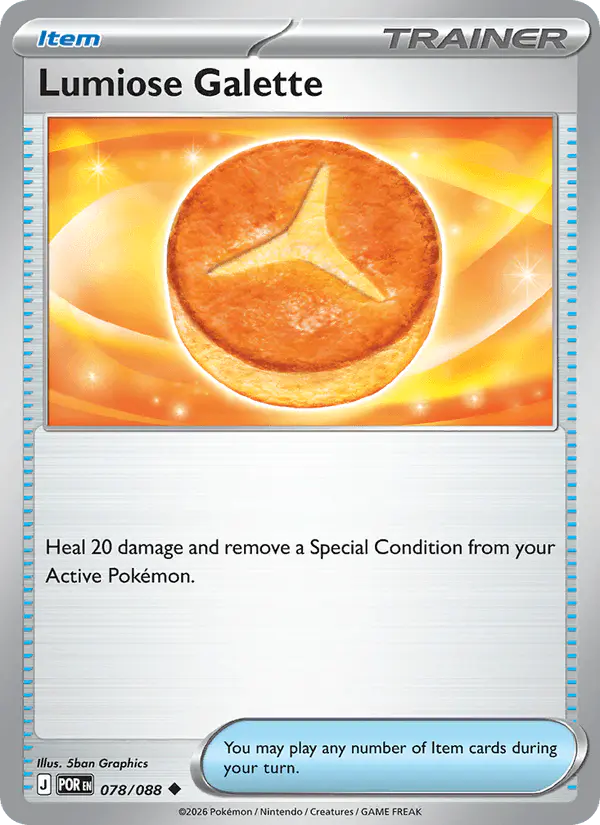 Carta Lumiose Galette 078/088 de Perfect Order