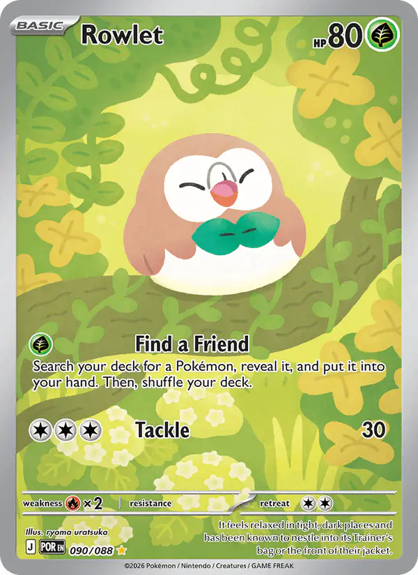 Carta Rowlet 090/088 de Perfect Order