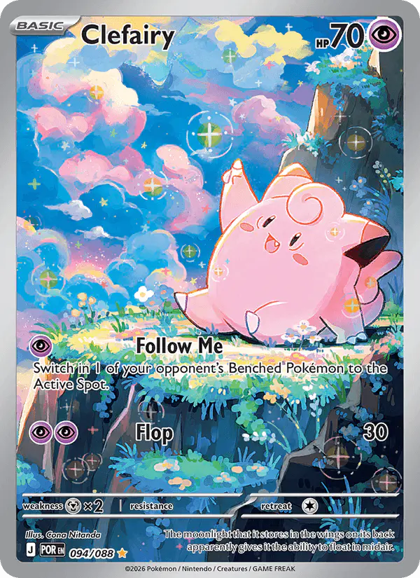 Carta Clefairy 094/088 de Perfect Order