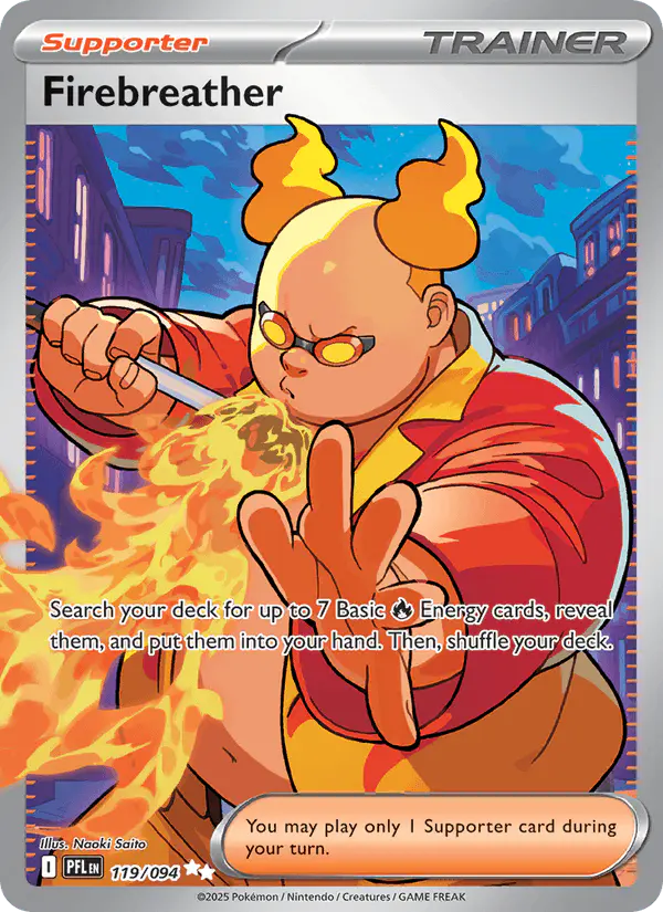 Carta Firebreather 119/094 de Phantasmal Flames