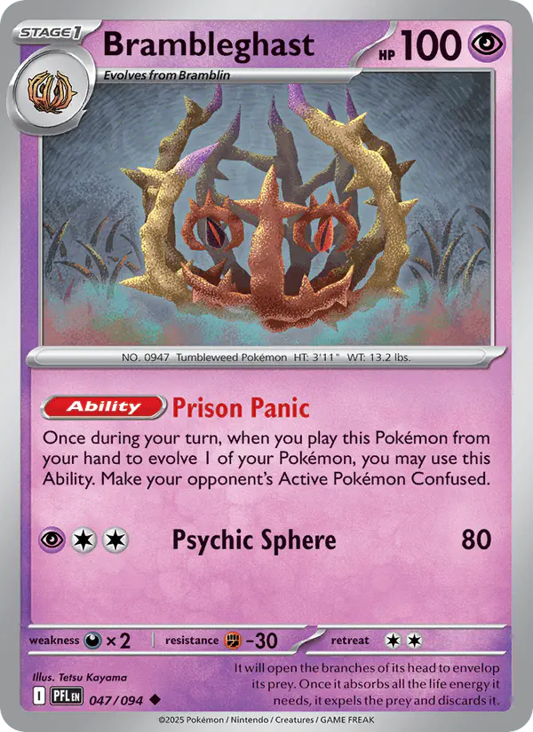 Carta Brambleghast 047/094 de Phantasmal Flames