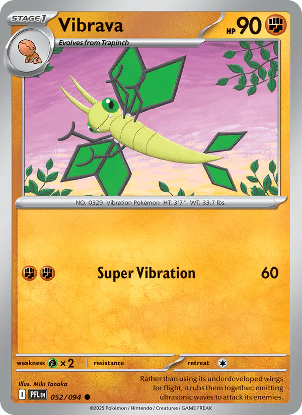 Carta Vibrava 052/094 de Phantasmal Flames