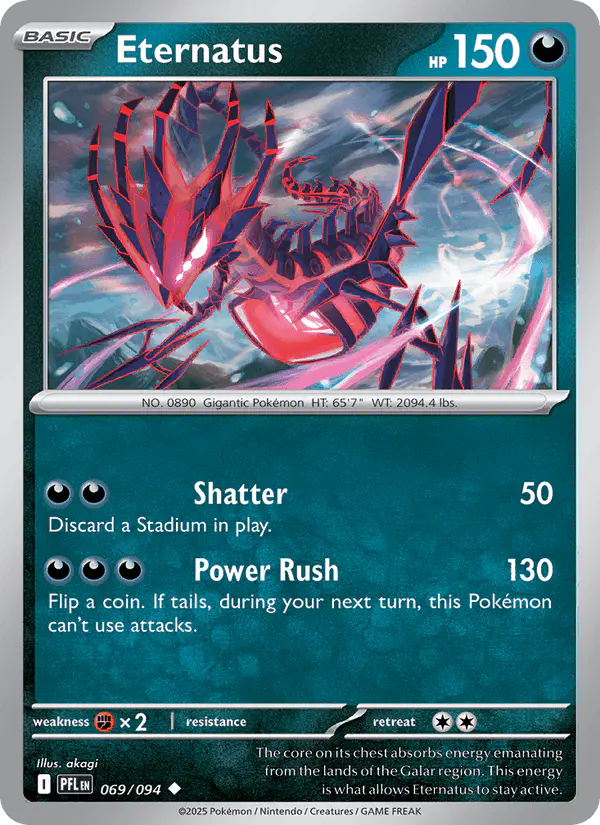 Carta Eternatus 069/094 de Phantasmal Flames