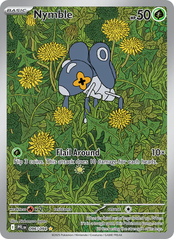Carta Nymble 096/094 de Phantasmal Flames