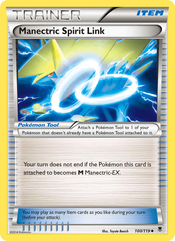 Carta Manectric Spirit Link 100/119 de Phantom Forces