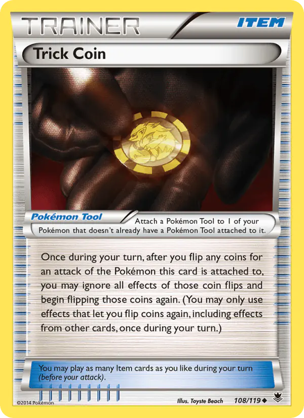 Carta Trick Coin 108/119 de Phantom Forces