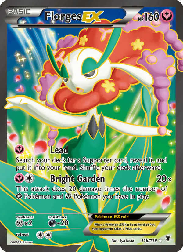 Carta Florges EX 116/119 de Phantom Forces
