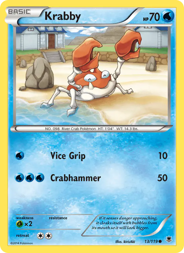 Carta Krabby 13/119 de Phantom Forces