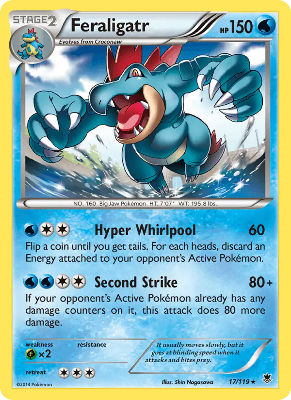 Carta Feraligatr 17/119 de Phantom Forces