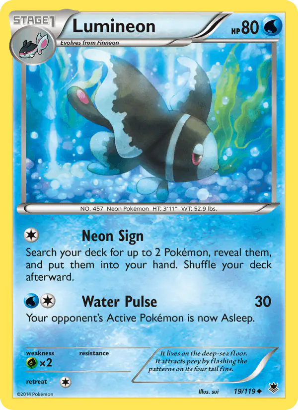 Carta Lumineon 19/119 de Phantom Forces