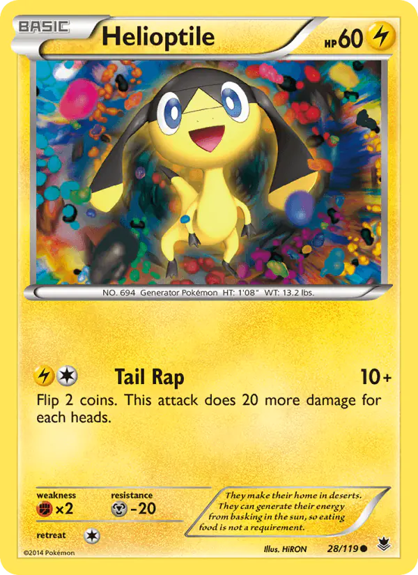 Carta Helioptile 28/119 de Phantom Forces