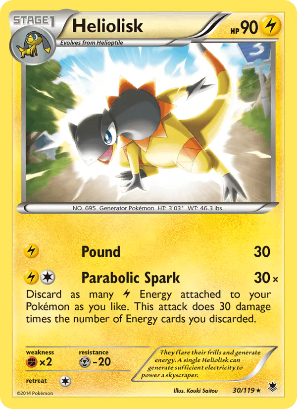 Carta Heliolisk 30/119 de Phantom Forces