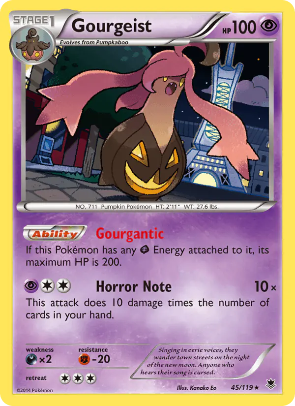 Carta Gourgeist 45/119 de Phantom Forces