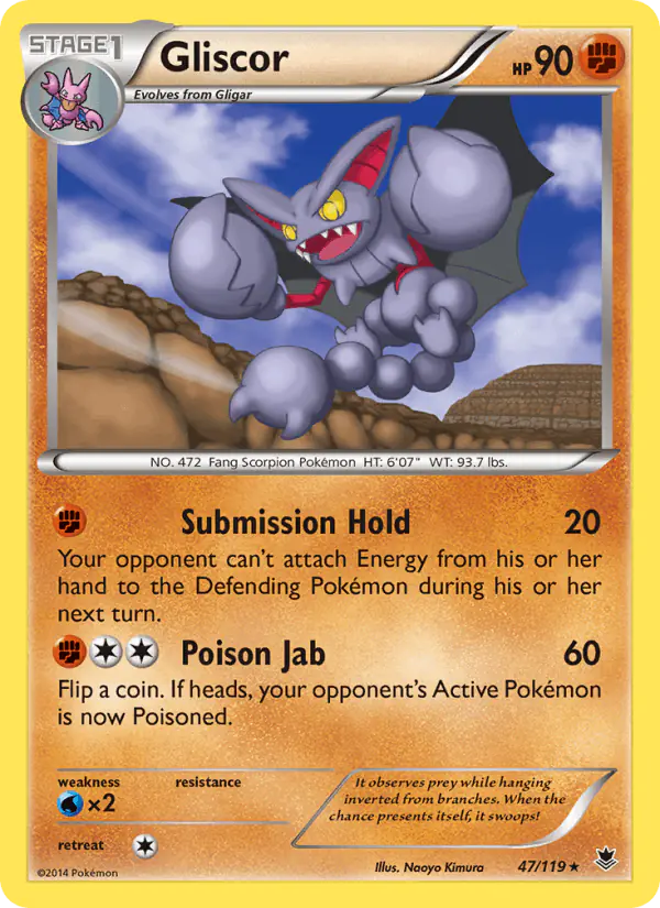 Carta Gliscor 47/119 de Phantom Forces