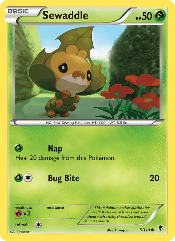 Carta Sewaddle 5/119 de Phantom Forces