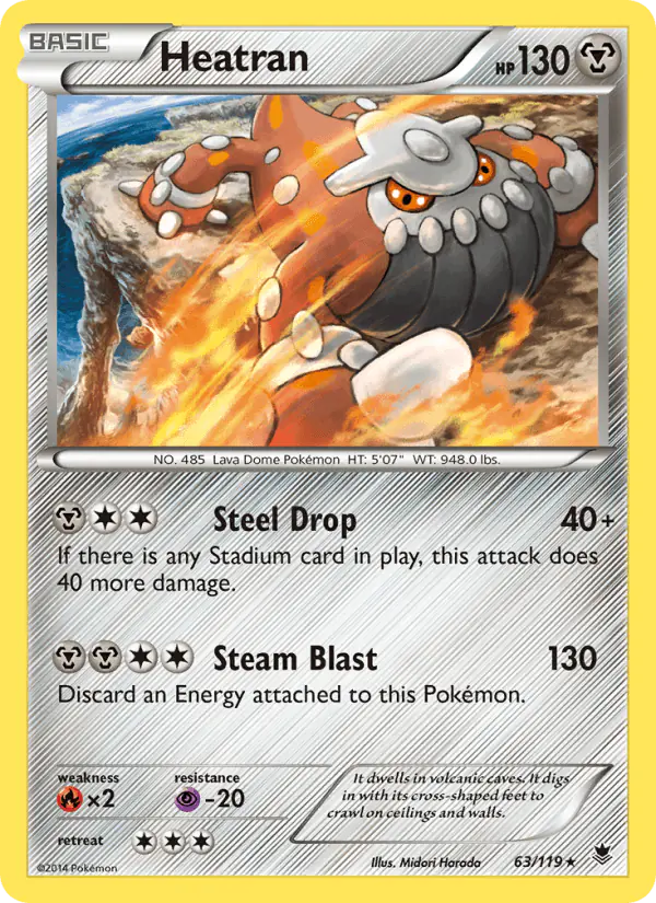 Carta Heatran 63/119 de Phantom Forces