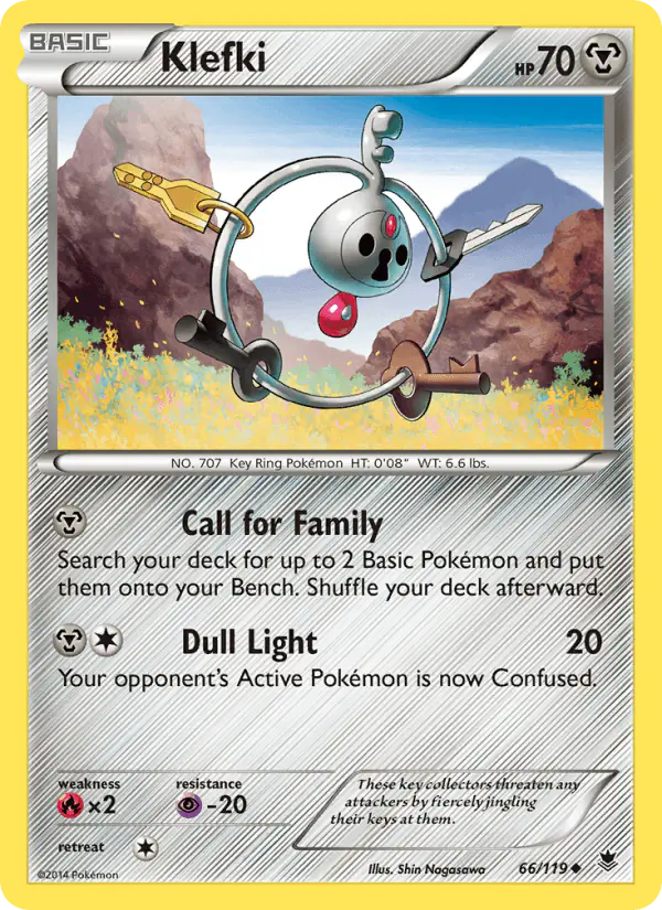 Carta Klefki 66/119 de Phantom Forces