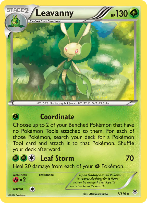 Carta Leavanny 7/119 de Phantom Forces