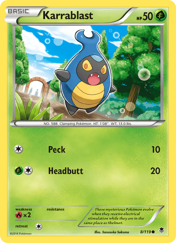 Carta Karrablast 8/119 de Phantom Forces