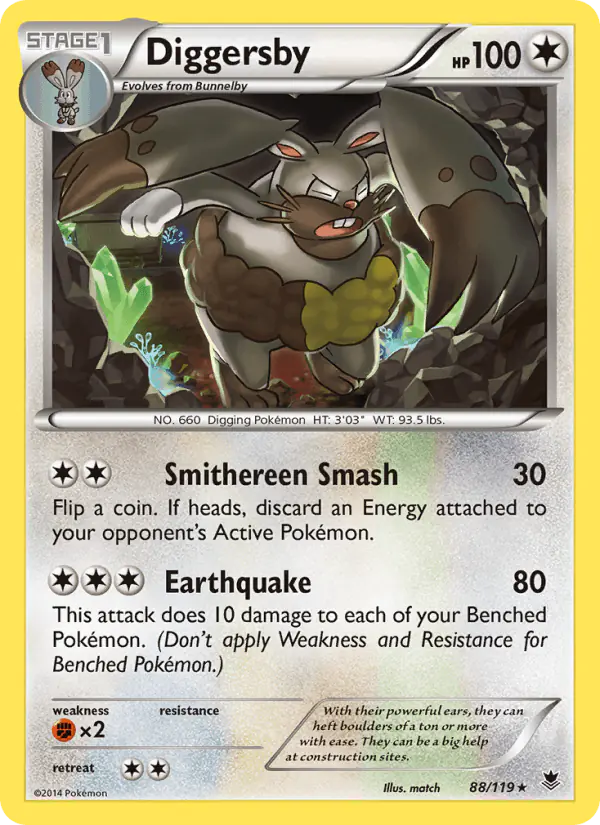 Carta Diggersby 88/119 de Phantom Forces