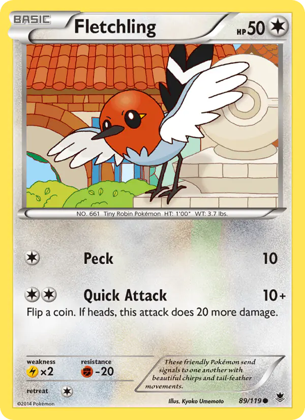 Carta Fletchling 89/119 de Phantom Forces