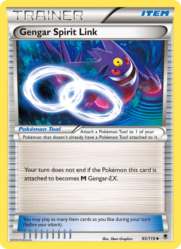Carta Gengar Spirit Link 95/119 de Phantom Forces