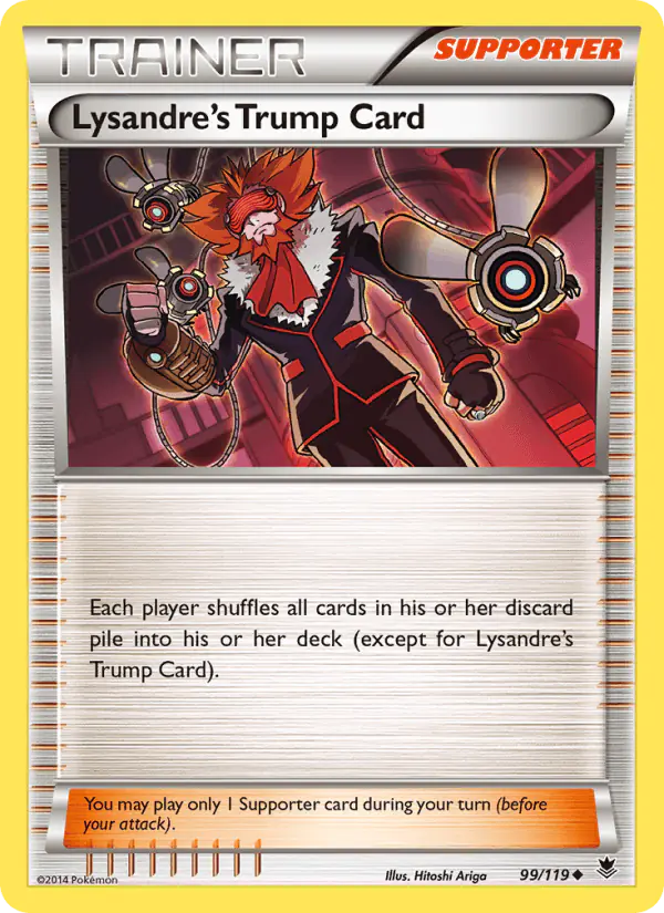 Carta Lysandre's Trump Card 99/119 de Phantom Forces