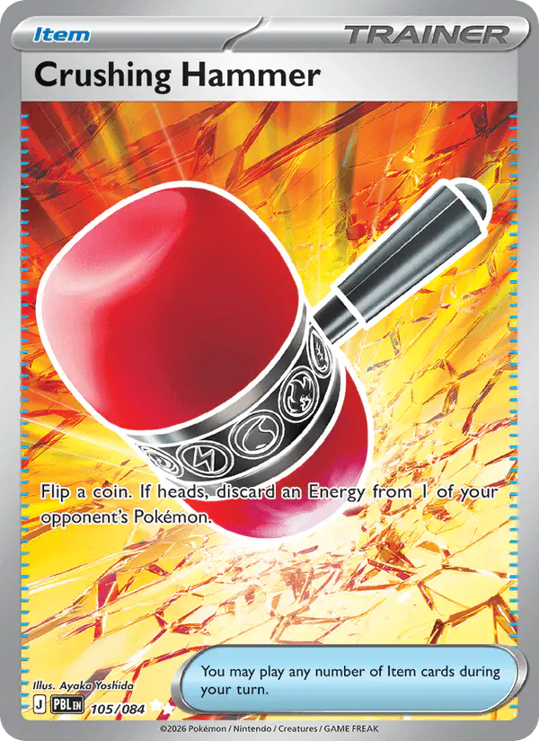 Carta Crushing Hammer 105/084 de Pitch Black