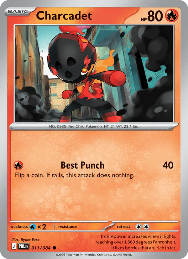 Carta Charcadet 011/084 de Pitch Black