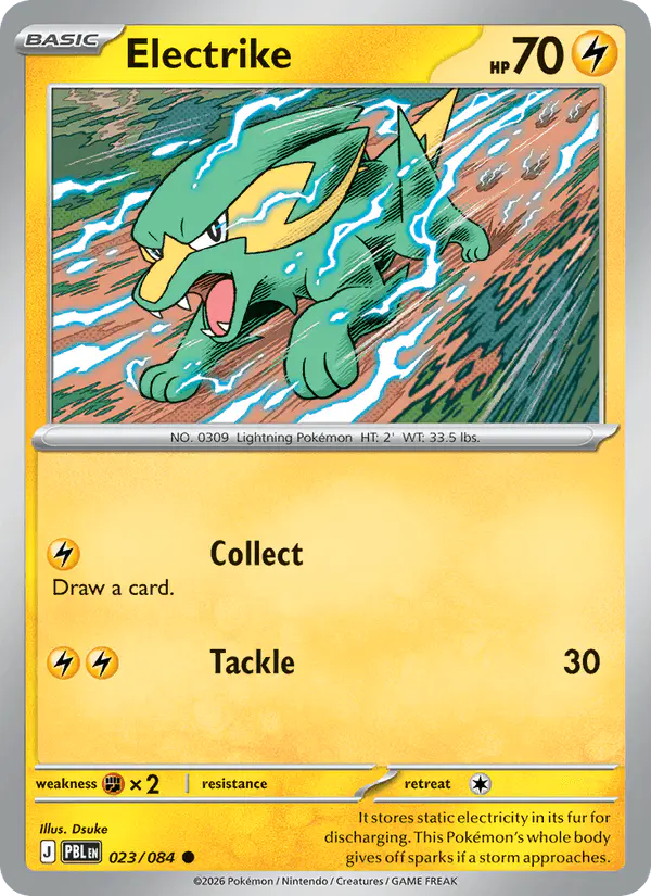 Carta Electrike 023/084 de Pitch Black