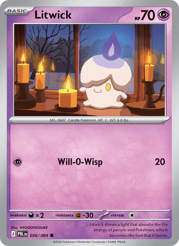 Carta Litwick 036/084 de Pitch Black