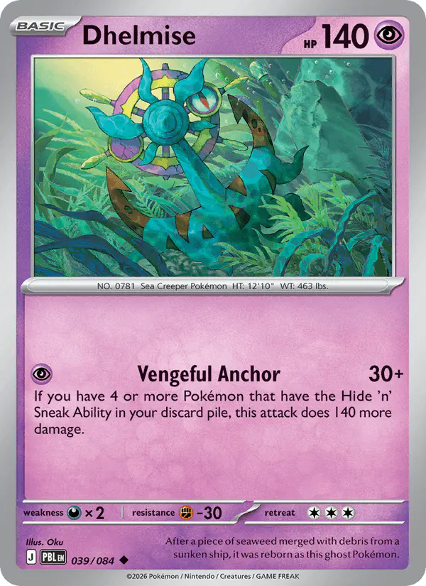 Carta Dhelmise 039/084 de Pitch Black