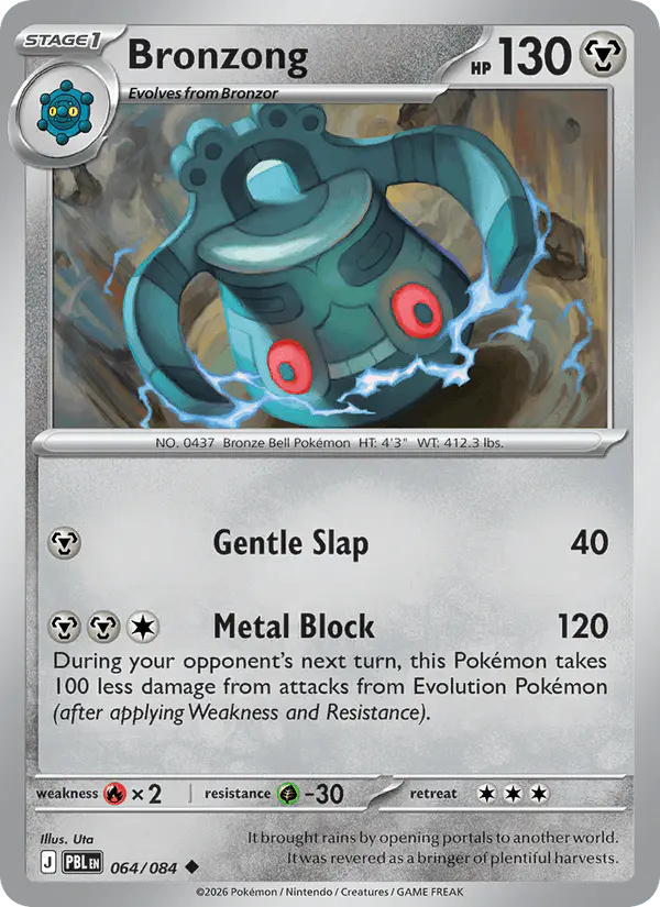Carta Bronzong 064/084 de Pitch Black