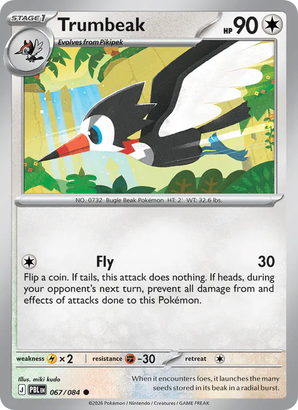 Carta Trumbeak 067/084 de Pitch Black