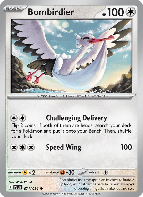 Carta Bombirdier 071/084 de Pitch Black