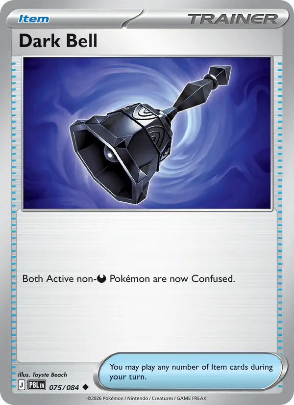 Carta Dark Bell 075/084 de Pitch Black