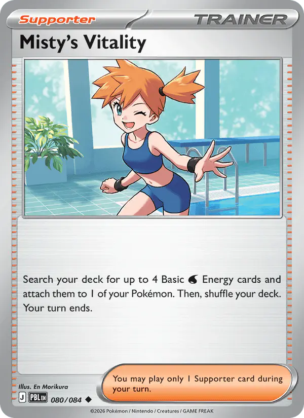 Carta Misty's Vitality 080/084 de Pitch Black