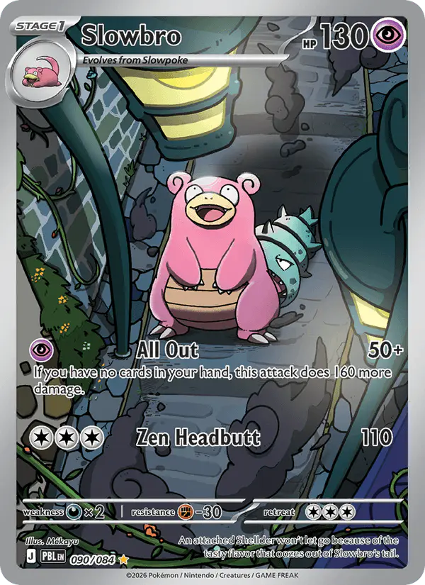 Carta Slowbro 090/084 de Pitch Black